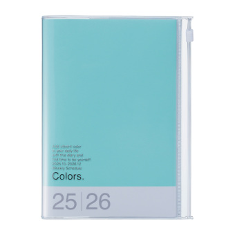 MARK'S 2025/26 Taschenkalender, B6 Colors, Mint
