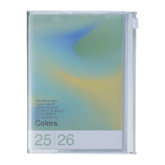 MARK'S 2025/26 Taschenkalender, A6 Gradient, Green