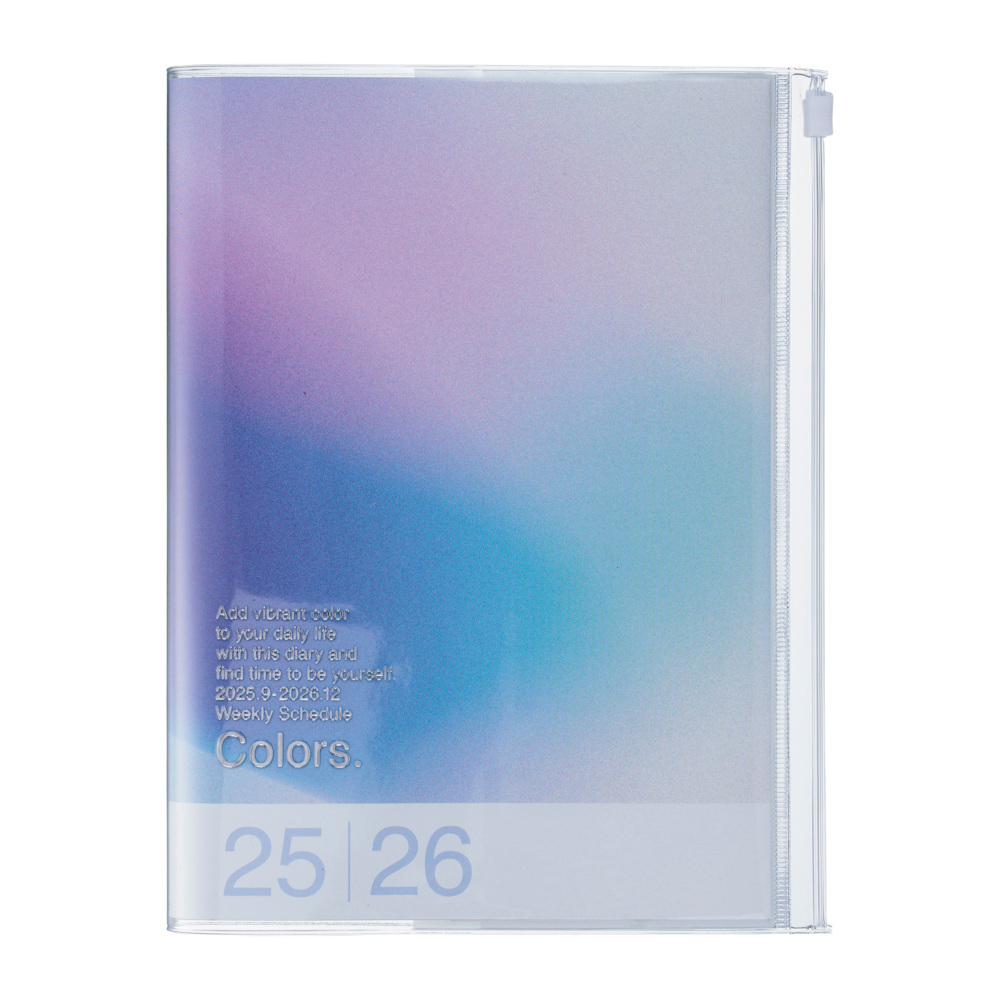 MARK'S 2025/26 Taschenkalender, A5 Gradient, Blue main product photo