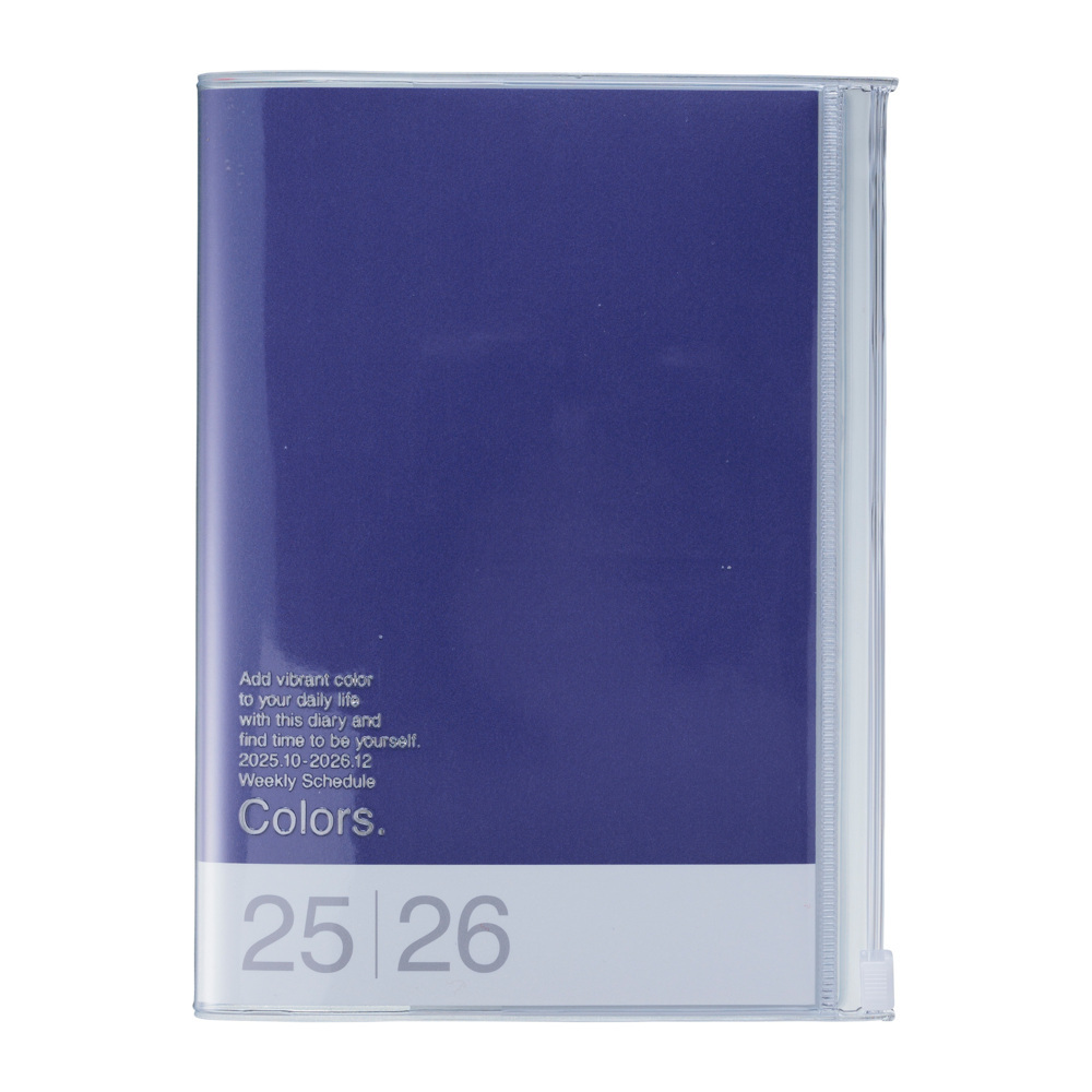 MARK'S 2025/26 Taschenkalender, B6 Colors, Purple main product photo