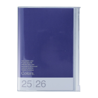 MARK'S 2025/26 Taschenkalender, B6 Colors, Purple