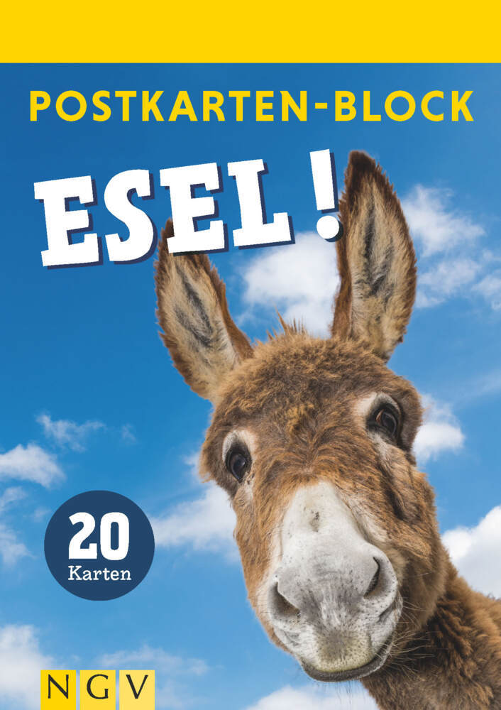 Postkartenblock Esel main product photo