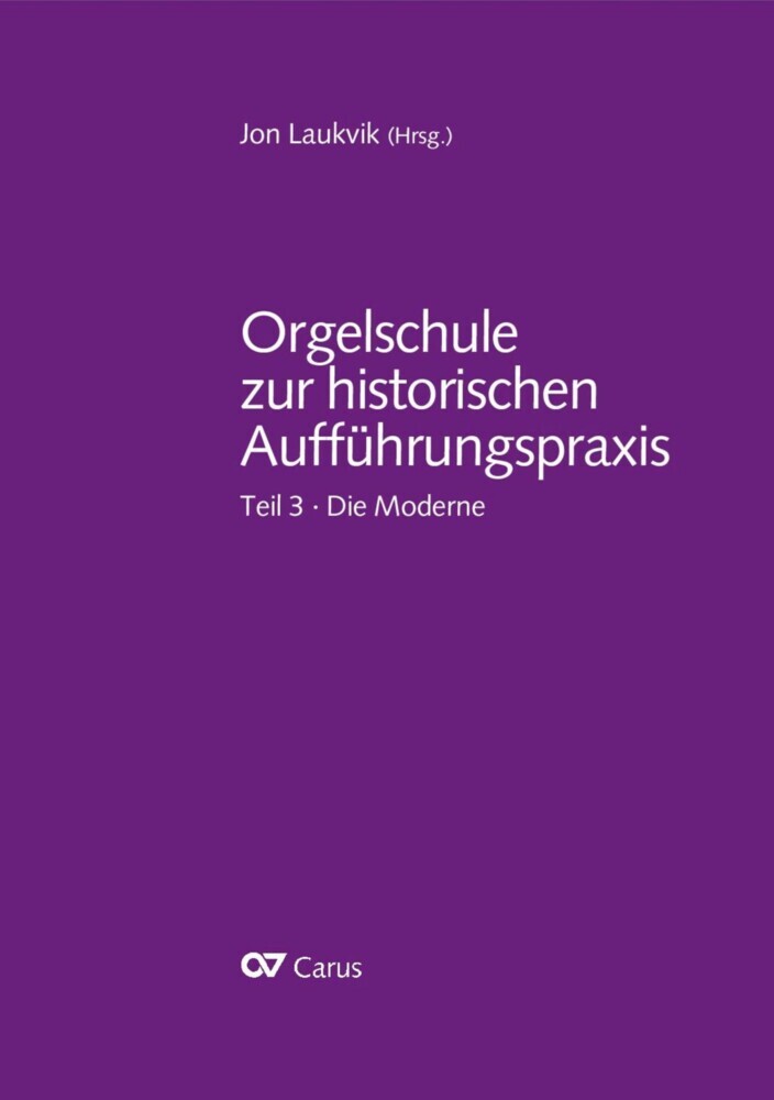 Orgelschule zur historischen Aufführungspraxis main product photo