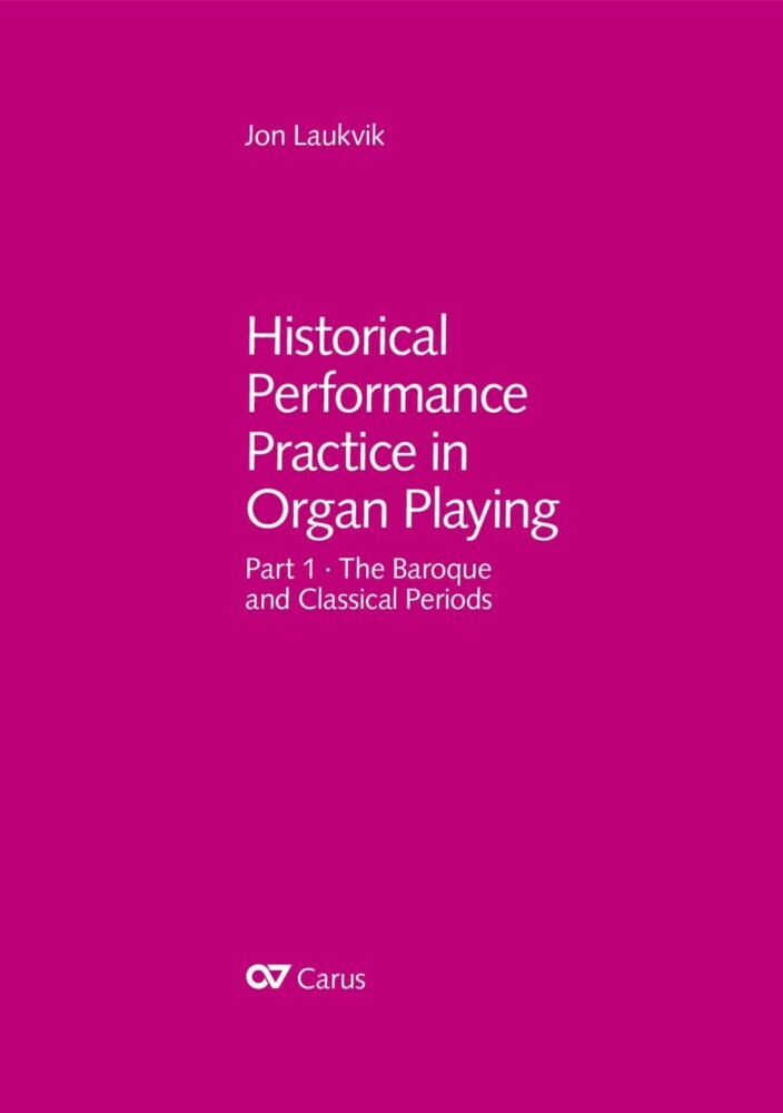 Historical Performance Practice in Organ Playing (without music book) main product photo