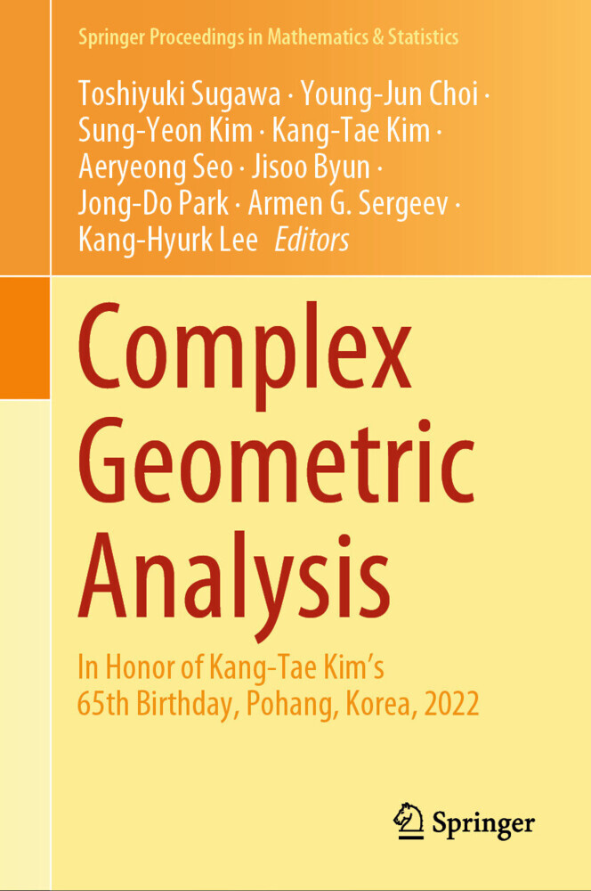 Complex Geometric Analysis main product photo