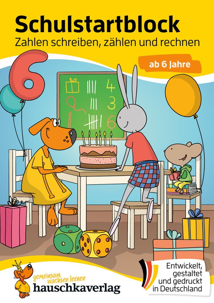 Schulstart-Block ab 6 Jahre - Zahlen schreiben, zählen und rechnen main product photo