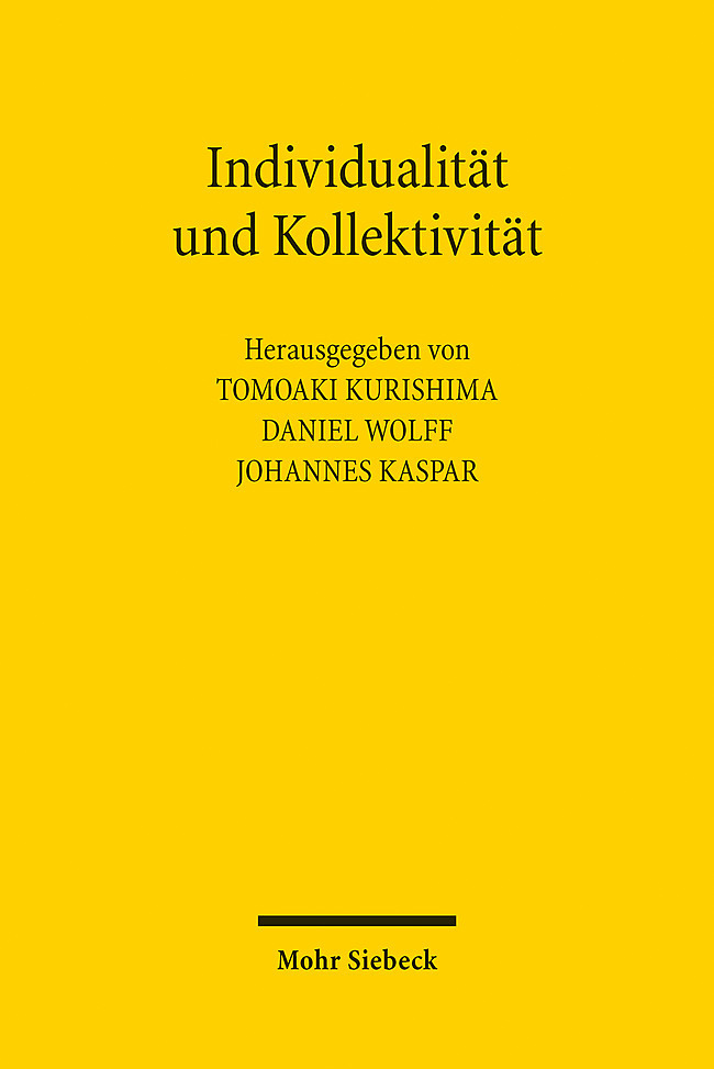 Individualität und Kollektivität main product photo