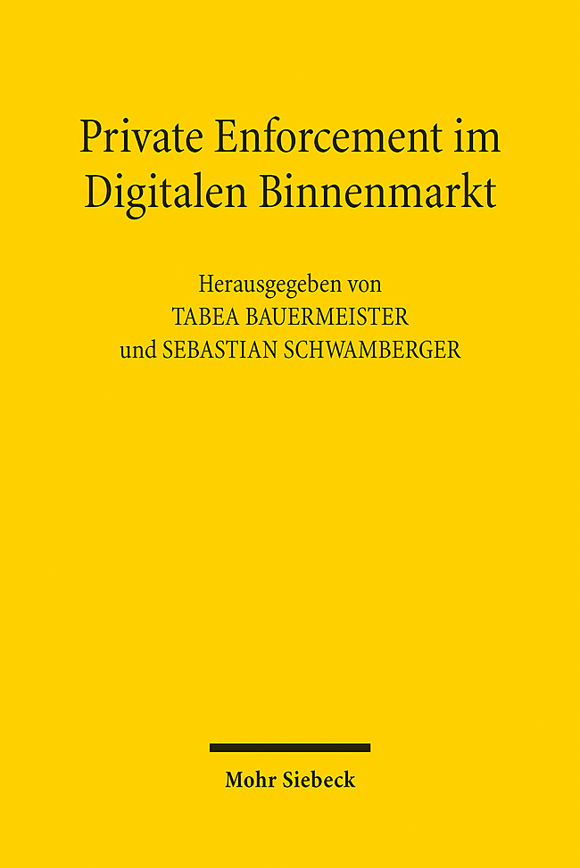 Private Enforcement im Digitalen Binnenmarkt main product photo