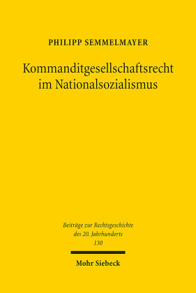 Kommanditgesellschaftsrecht im Nationalsozialismus