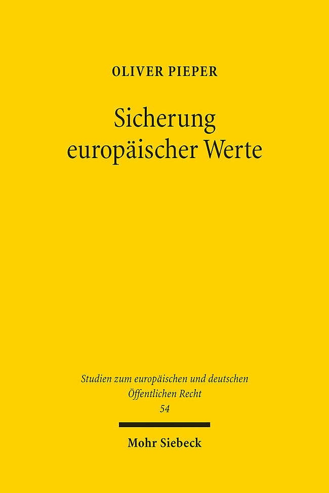 Sicherung europäischer Werte main product photo
