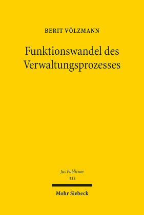 Funktionswandel des Verwaltungsprozesses