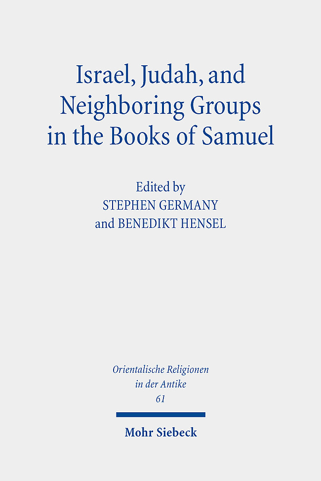 Israel, Judah, and Neighboring Groups in the Books of Samuel main product photo