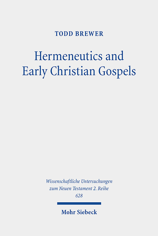 Hermeneutics and Early Christian Gospels main product photo
