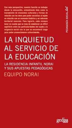 La inquietud al servicio de la educación