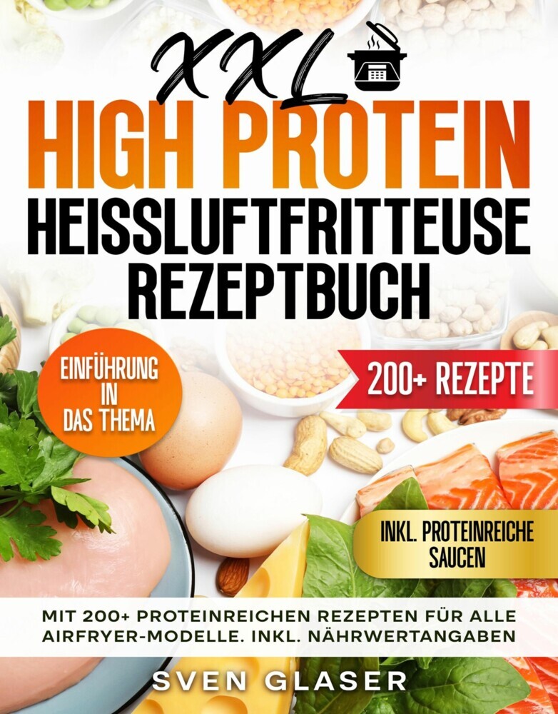 XXL High Protein Heißluftfritteuse Rezeptbuch main product photo