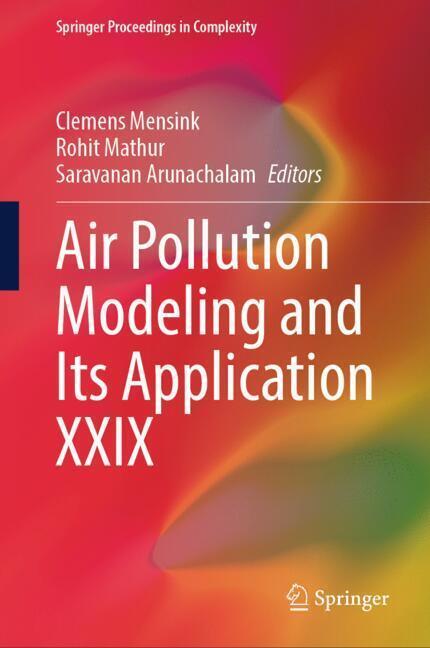 Air Pollution Modeling and Its Application XXIX main product photo