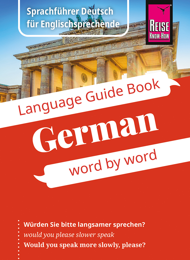 Reise Know-How Language Guide Book German - word by word main product photo