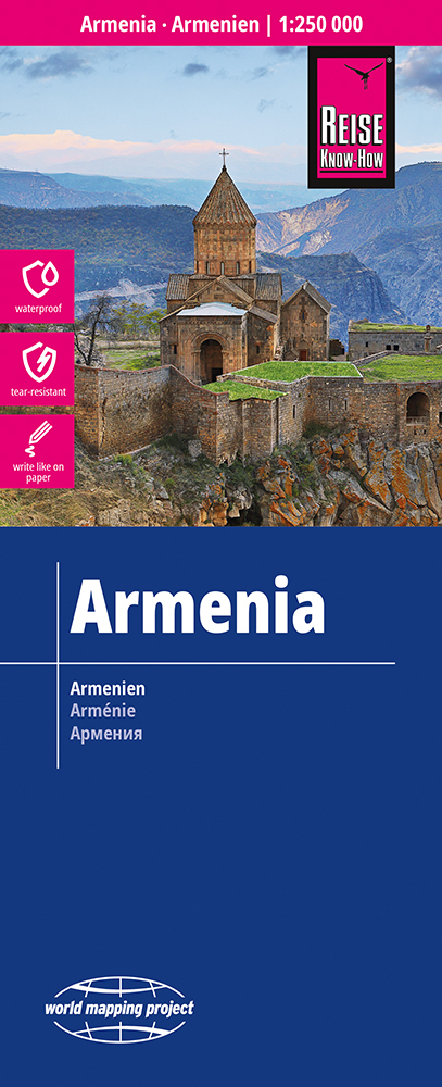 Reise Know-How Landkarte Armenien / Armenia (1:250.000) main product photo