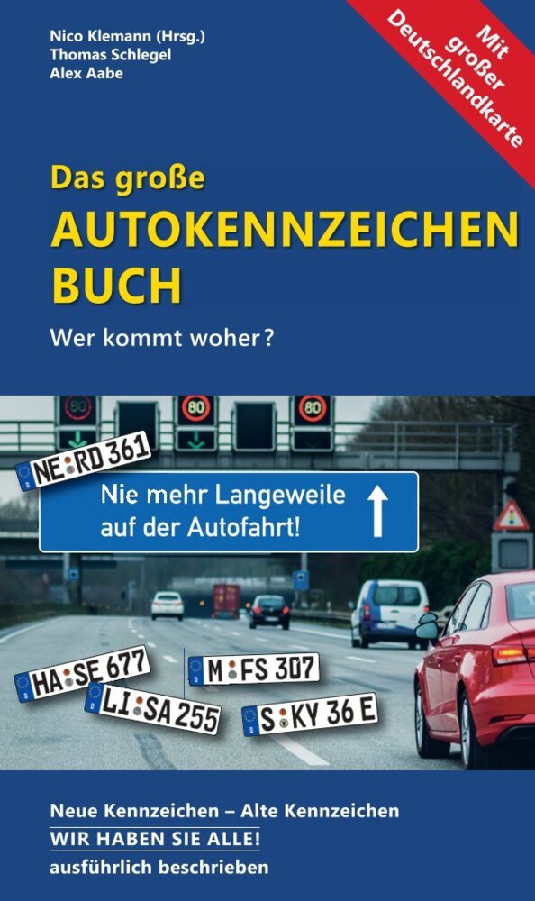 10er Pack: Das neue große Autokennzeichen Buch main product photo