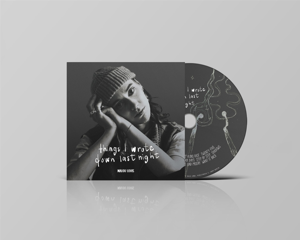 Things I wrote down last night, 1 Audio-CD main product photo