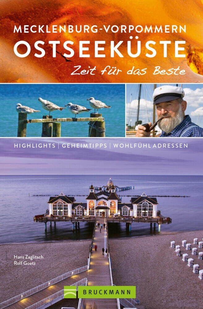 Bruckmann Reiseführer Mecklenburg-Vorpommern Ostseeküste: Zeit für das Beste main product photo