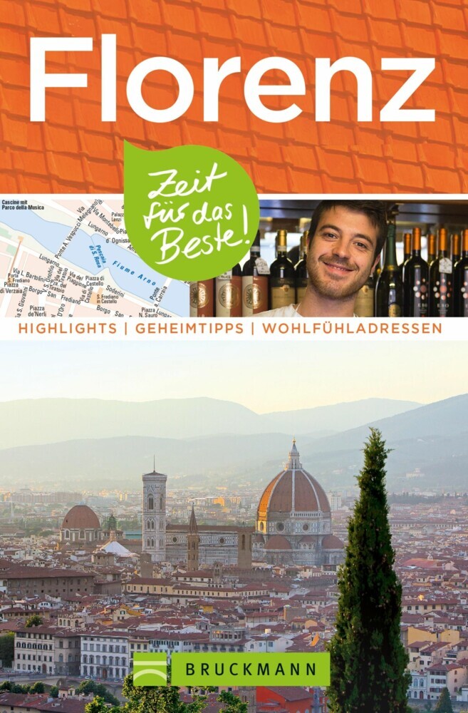 Bruckmann Reiseführer Florenz: Zeit für das Beste main product photo