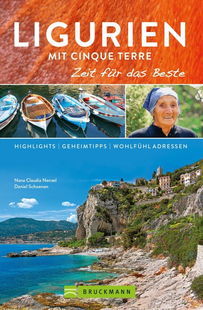 Bruckmann Reiseführer Ligurien mit Cinque Terre: Zeit für das Beste main product photo