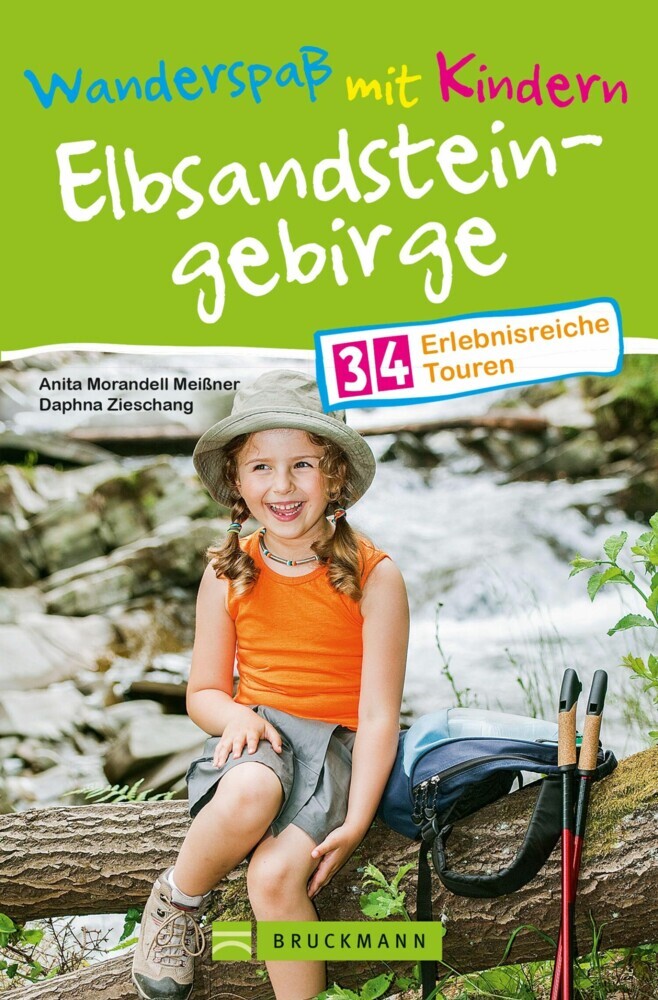 Bruckmann Wanderführer: Wanderspaß mit Kindern Elbsandsteingebirge. main product photo