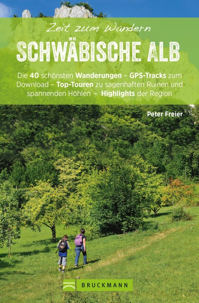 Bruckmann Wanderführer: Zeit zum Wandern Schwäbische Alb. main product photo