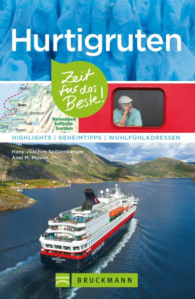 Bruckmann Reiseführer Hurtigruten: Zeit für das Beste main product photo