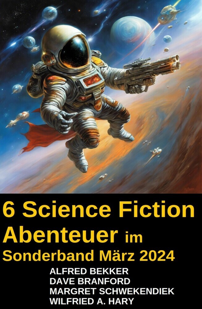 6 Science Fiction Abenteuer im Sonderband März 2024 main product photo