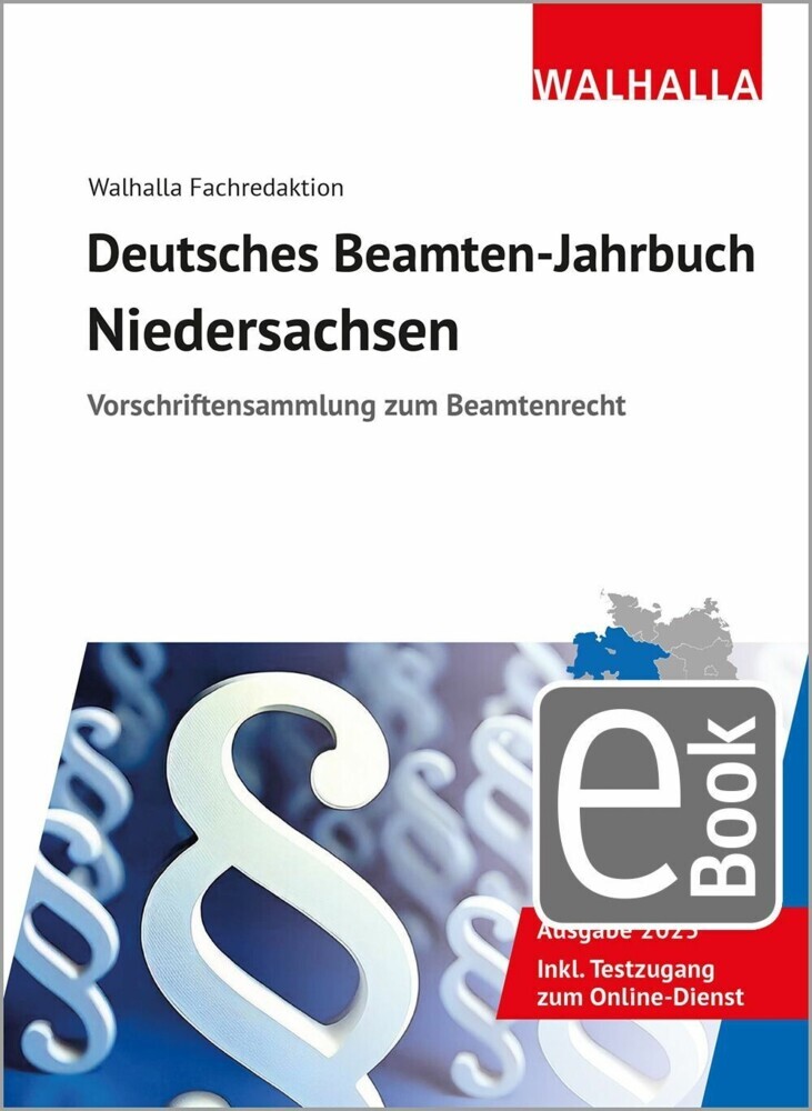 Deutsches Beamten-Jahrbuch Niedersachsen Jahresband 2025 main product photo