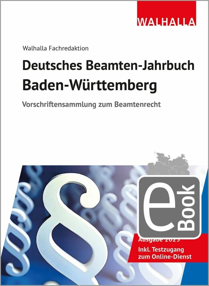 Deutsches Beamten-Jahrbuch Baden-Württemberg 2025 main product photo