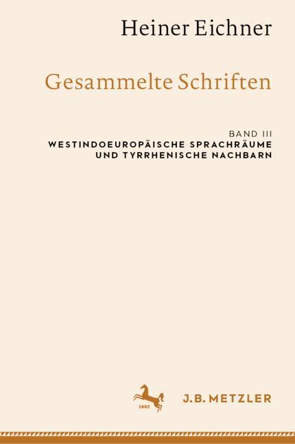 Heiner Eichner: Gesammelte Schriften main product photo