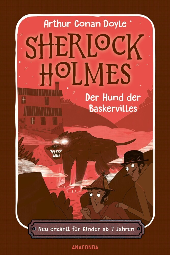 Sherlock Holmes. Der Hund der Baskervilles. Neu erzählt für Kinder ab 7 Jahren main product photo