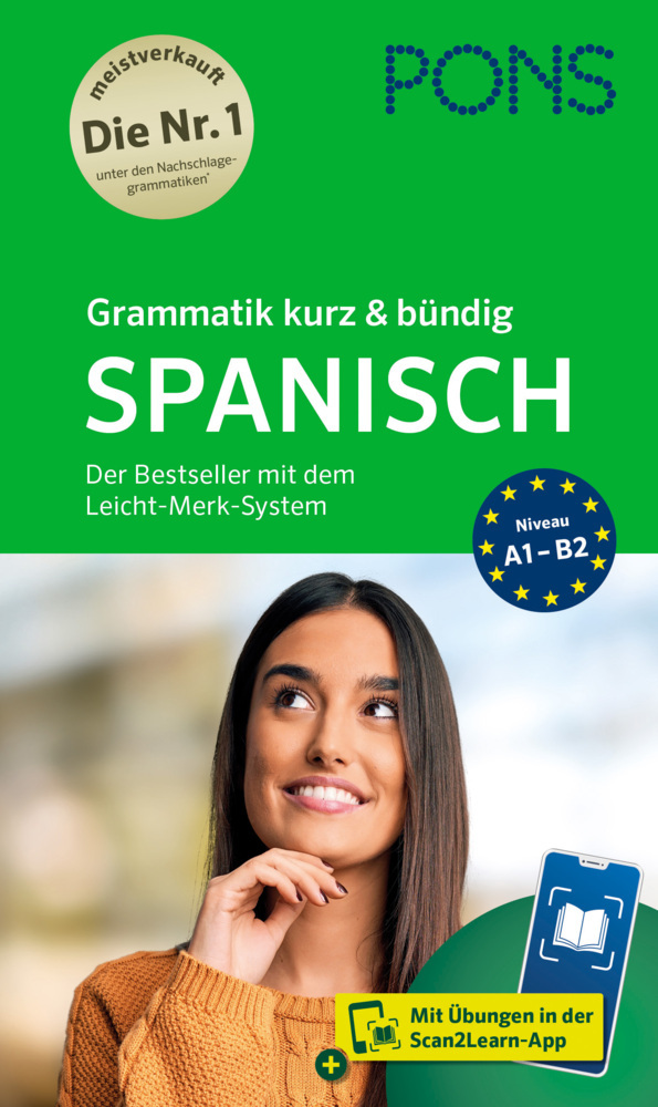 PONS Grammatik kurz & bündig Spanisch main product photo