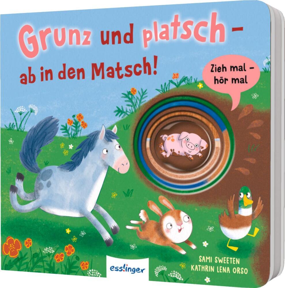 Zieh mal, hör mal: Grunz und platsch - ab in den Matsch! main product photo
