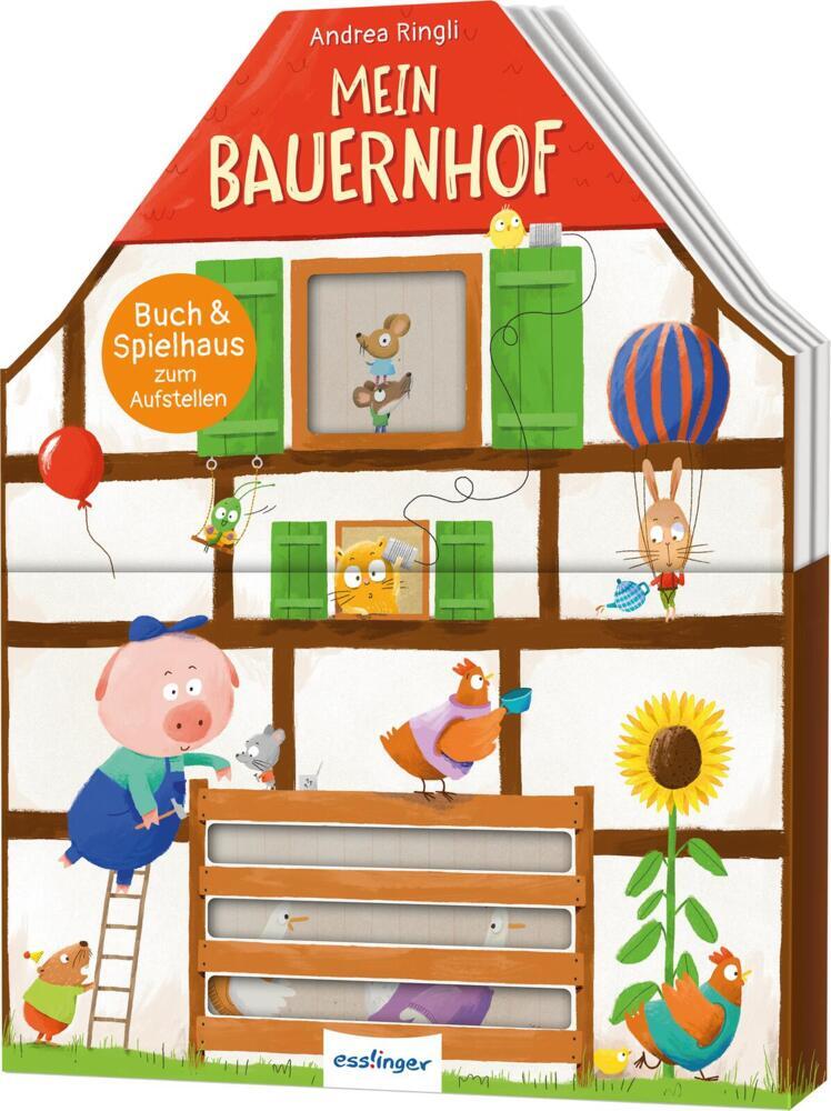 Buch & Spielhaus zum Aufstellen: Mein Bauernhof main product photo
