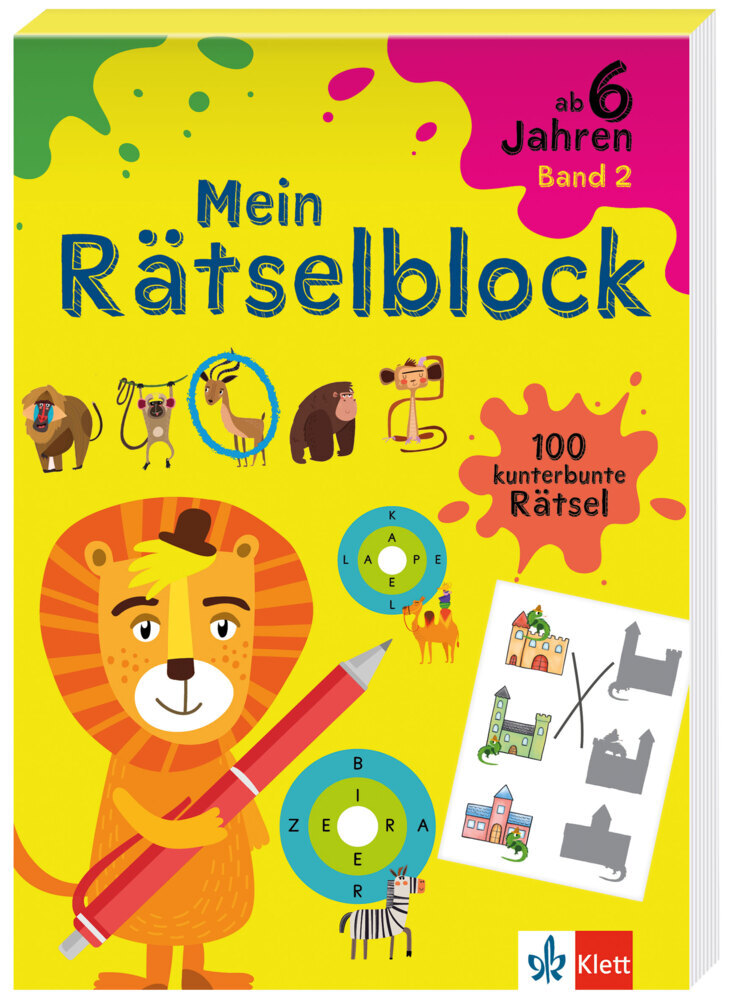 Klett Mein Rätselblock ab 6 Jahren Band 2 main product photo
