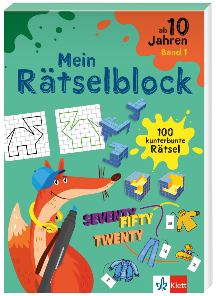 Klett Mein Rätselblock ab 10 Jahren Band 1 main product photo