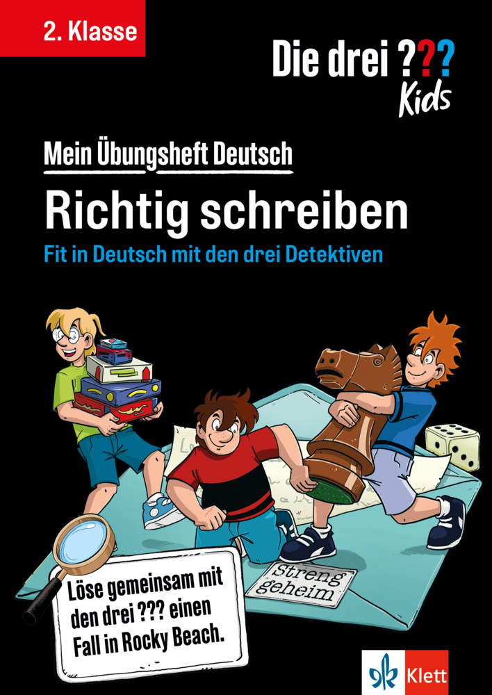 Die drei ??? Kids: Mein Übungsheft Deutsch 2. Klasse - Richtig schreiben main product photo