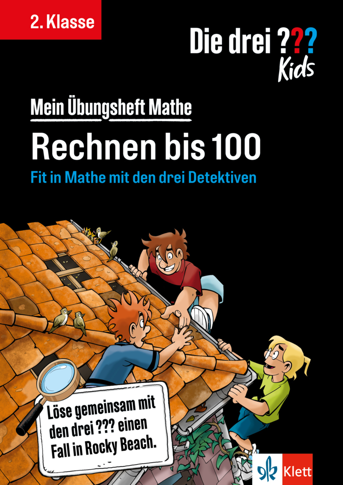 Die drei ??? Kids: Mein Übungsheft Mathe 2. Klasse - Rechnen bis 100 main product photo