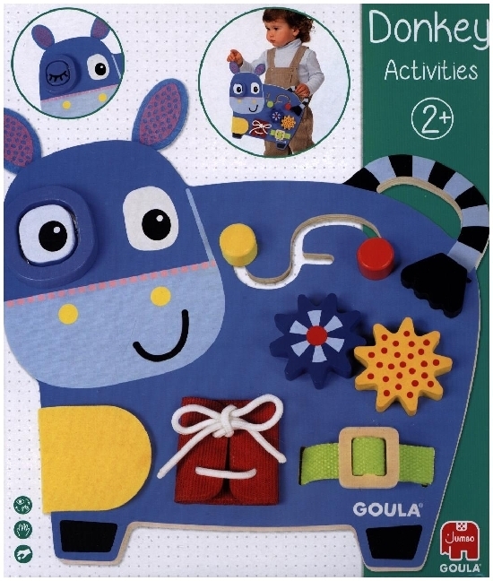 GOULA Esel zum Spielen und Erkunden main product photo