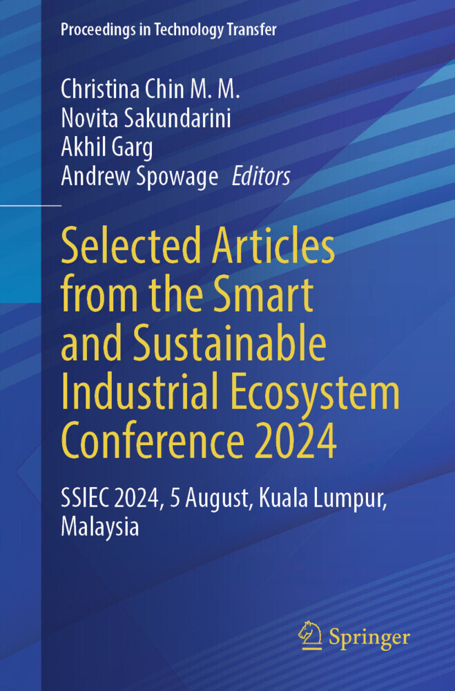 Selected Articles from the Smart and Sustainable Industrial Ecosystem Conference 2024 main product photo
