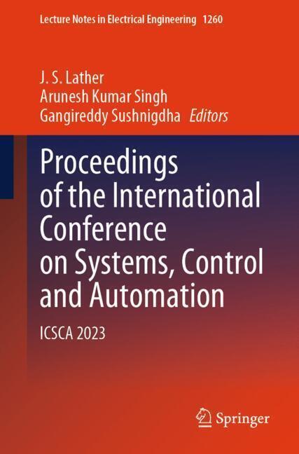 Proceedings of the International Conference on Systems, Control and Automation main product photo