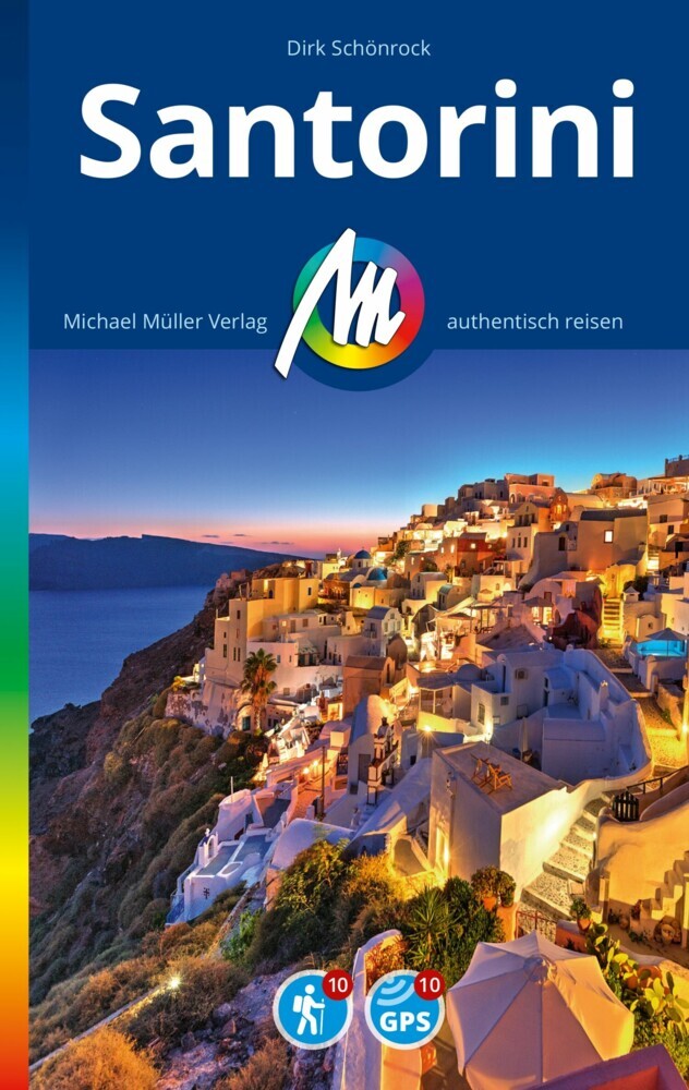 MICHAEL MÜLLER REISEFÜHRER Santorini main product photo