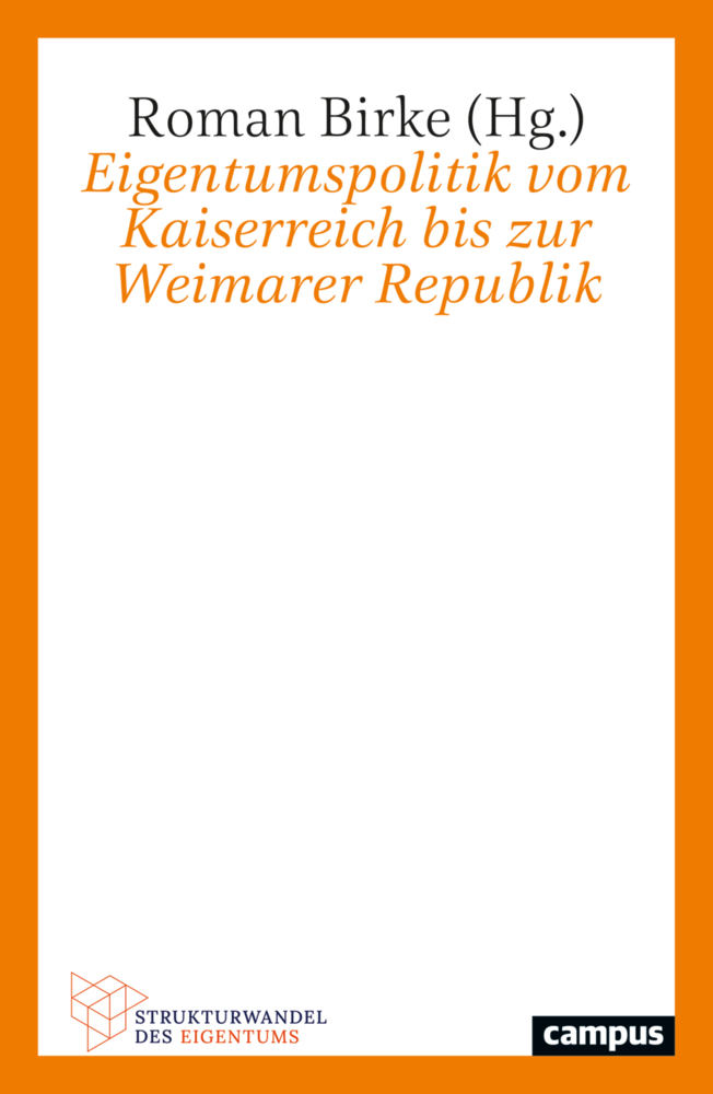 Eigentumspolitik vom Kaiserreich bis zur Weimarer Republik main product photo