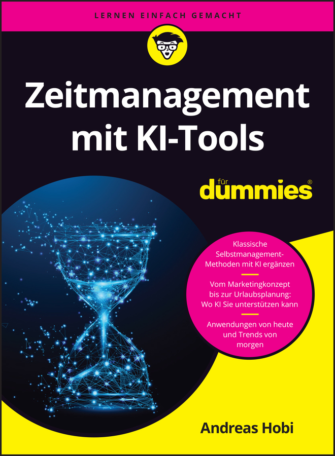 Zeitmanagement mit KI für Dummies main product photo