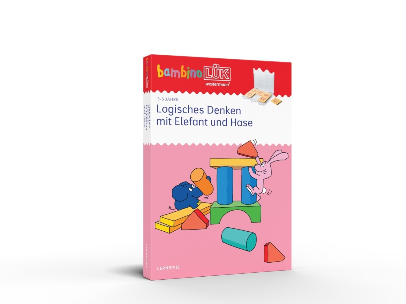 bambinoLÜK-Set. Kindergarten/Vorschule Logisches Denken mit Elefant und Hase main product photo