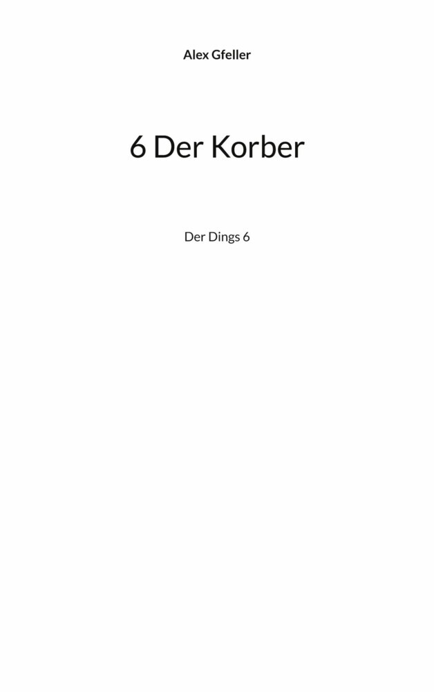6 Der Korber main product photo